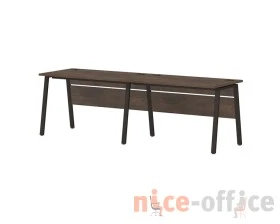 Линейный кластер на 2 рабочих места 2400х700х750 Лавана Стил / Lavana Steel images