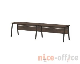 Линейный кластер на 2 рабочих места 3200х700х750 Лавана Стил / Lavana Steel images