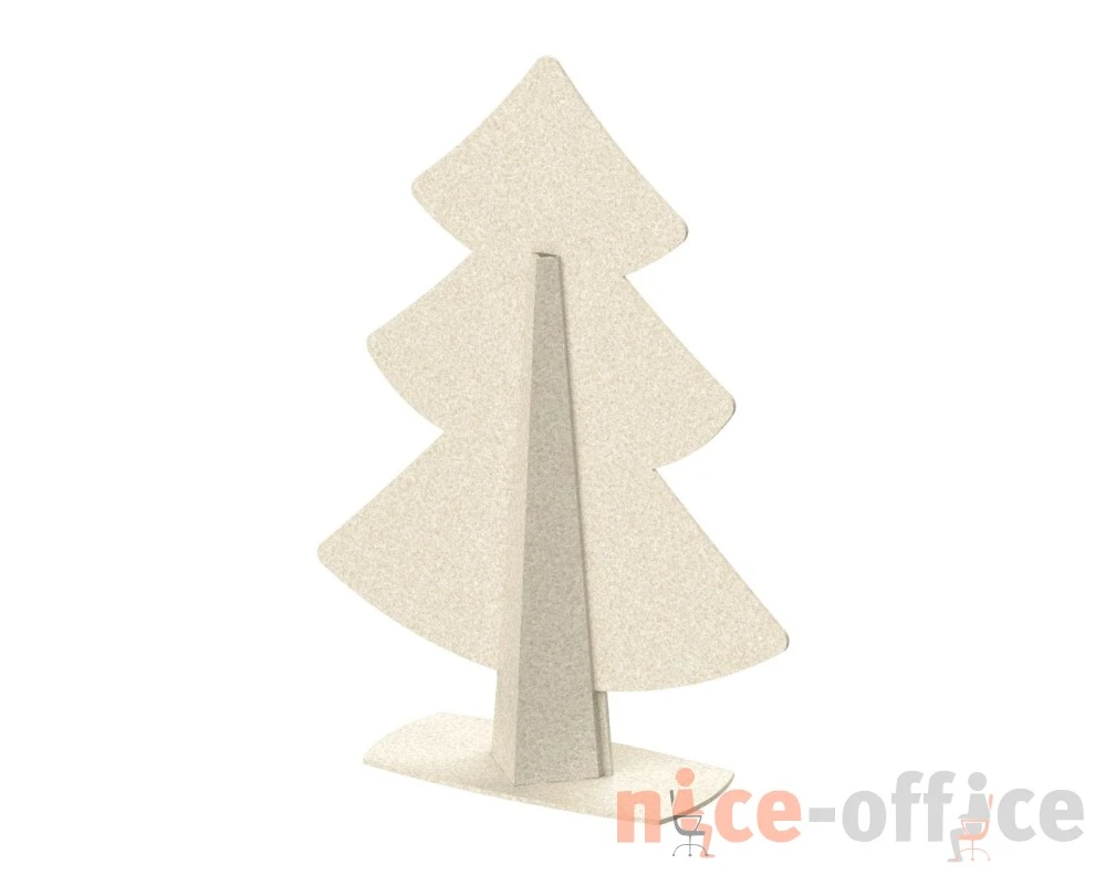 Перегородка "Елка" 120х40х160 Forest Office Лебединый пух
