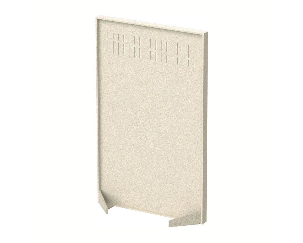 Перегородка с декором "Диаграмма роста" 100х40х140 Forest Office Лебединый пух