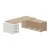 Светлый дуб/Белый