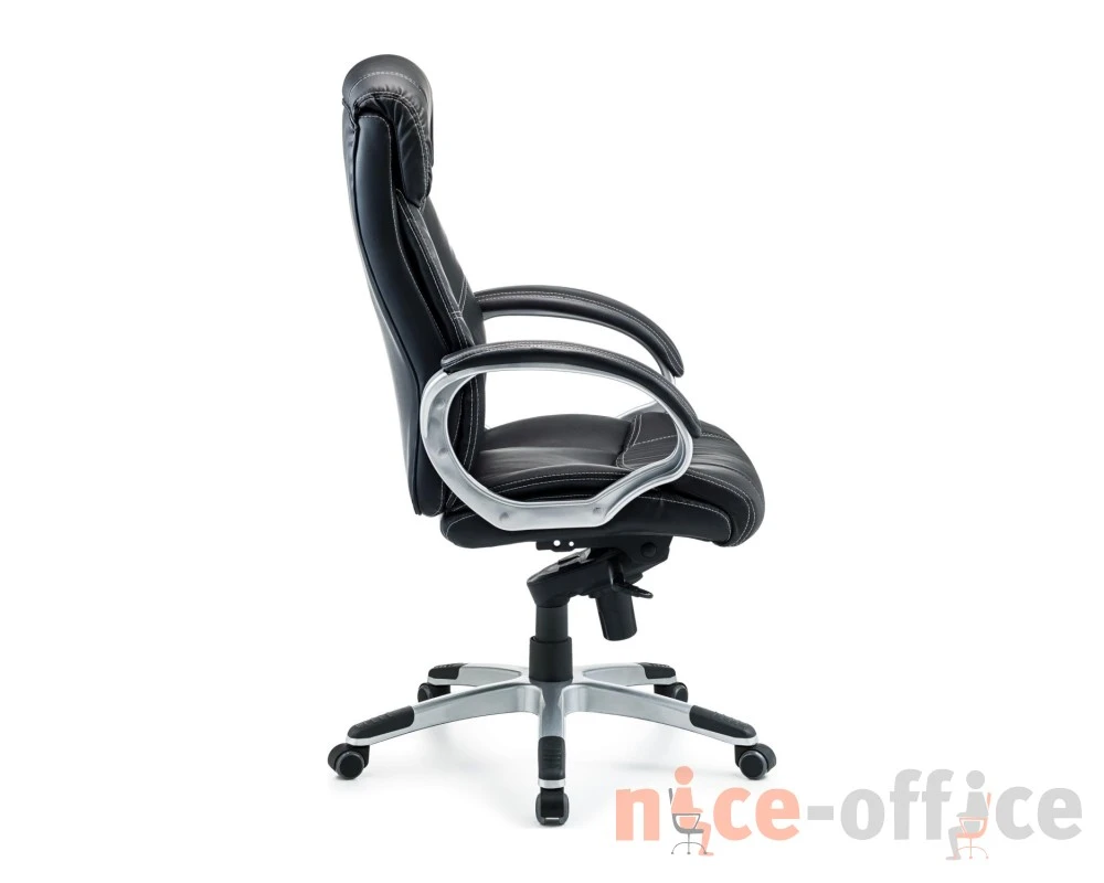 Кресло Albert 2177H Экокожа, Черный