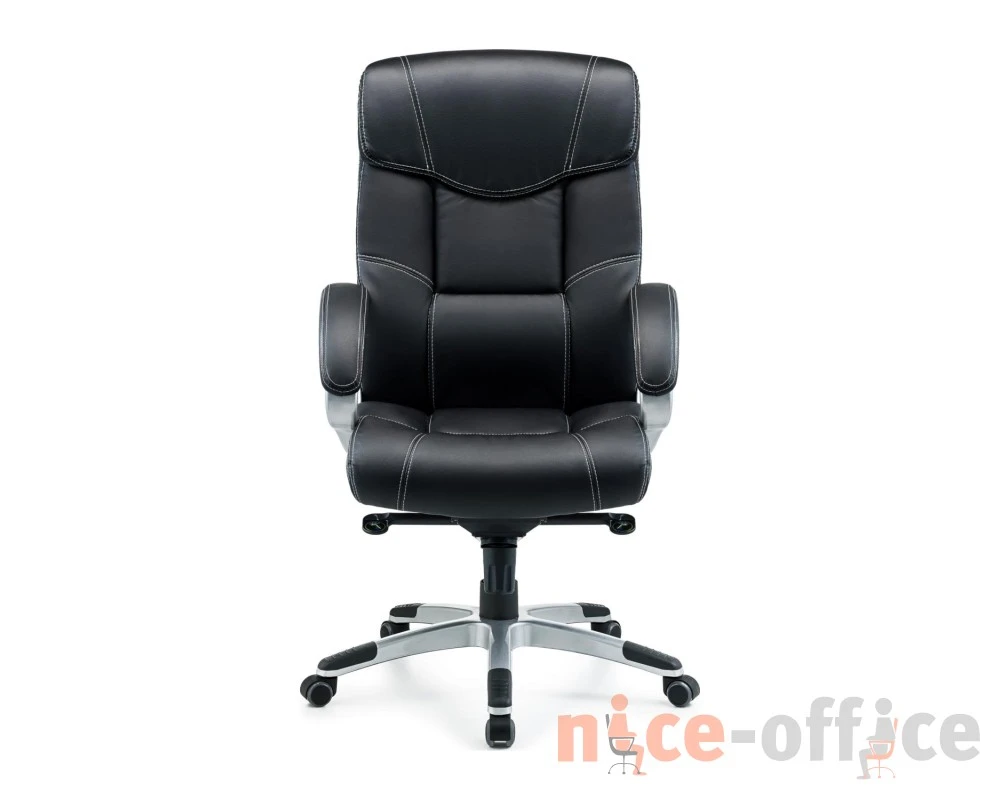 Кресло Albert 2177H Экокожа, Черный