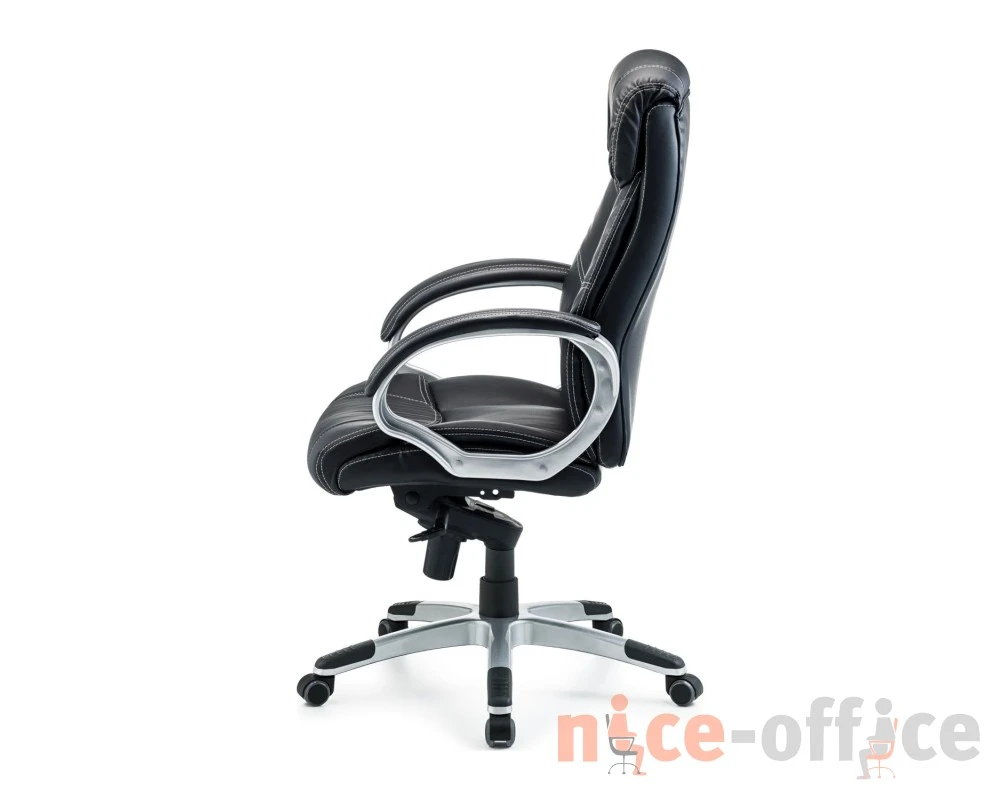 Кресло Albert 2177H Экокожа, Черный