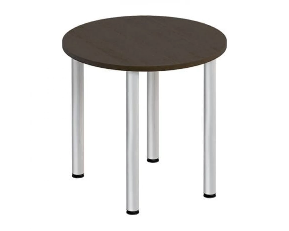 Стол для переговоров круглый на хромированных опорах ФР 185 Formula