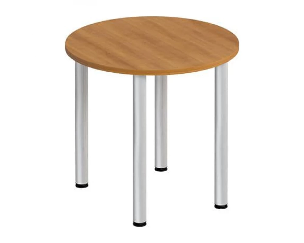 Стол для переговоров круглый на хромированных опорах ФР 185 Formula