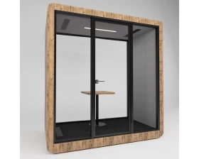 Акустическая кабина LWOP DOUBLE (задняя стенка стекло) images
