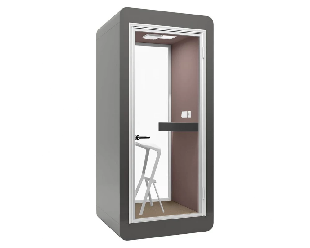 Акустическая кабина LWOP ONE (задняя стенка стекло)