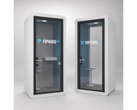 Акустическая кабина LWOP ONE (задняя стенка стекло) images