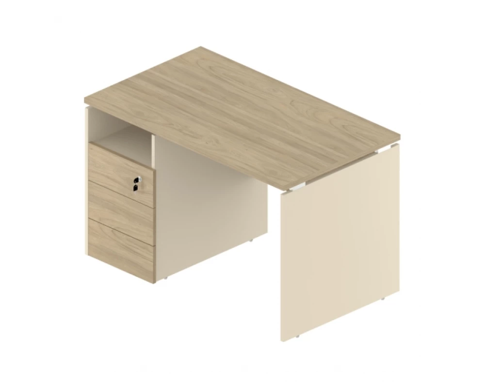 Стол с тумбой R-11L Rio Base