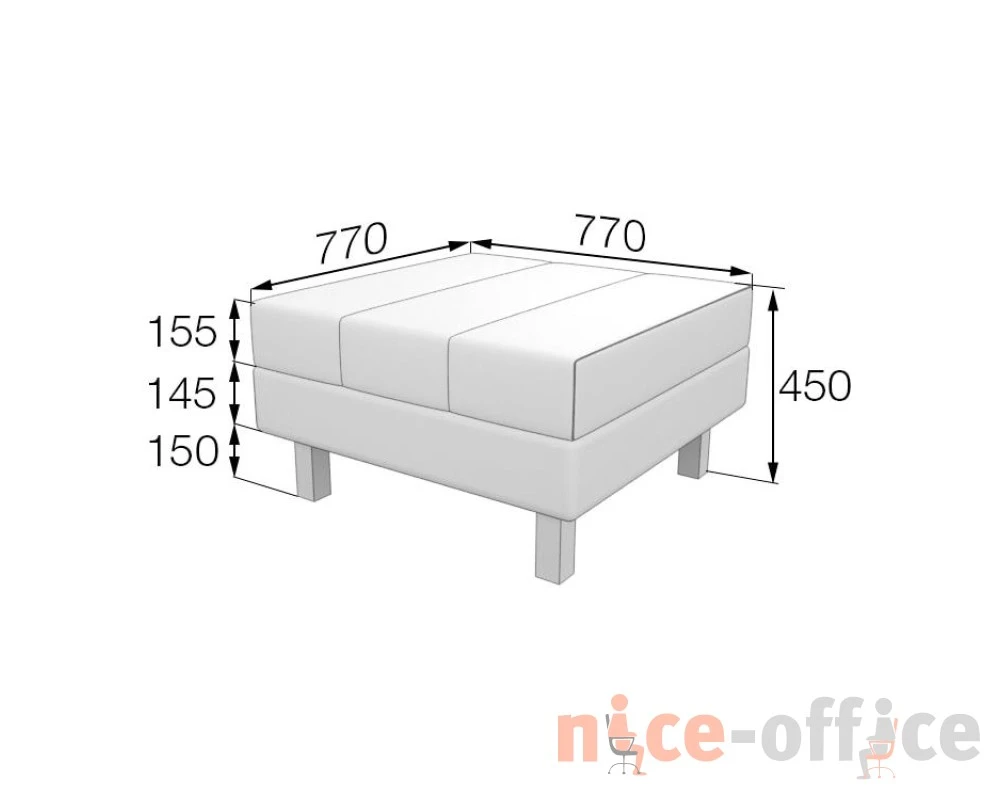 Пуф FL-b12 Флагман MVK