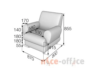 Кресло M1-2 Матрикс MVK images