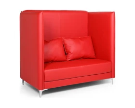 2-х местный диван высокий Графит images