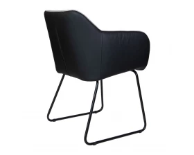 Кресло Norden Bravo Экокожа/Ткань, Серый/Черный images