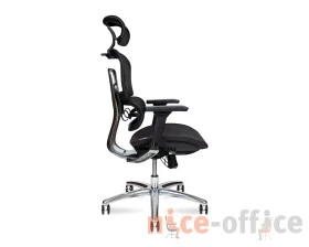 Кресло Norden Крон алюминюм блэк / Kron aluminium black Сетка, Черный images