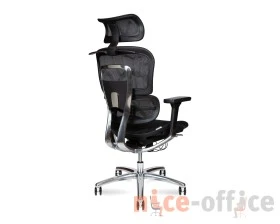 Кресло Norden Крон алюминюм блэк / Kron aluminium black Сетка, Черный images