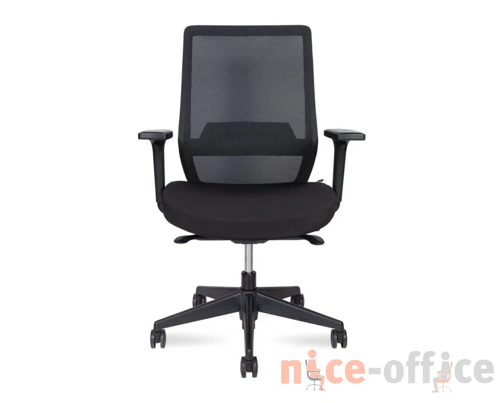 Кресло Norden Моно / Mono black LB Сетка/ Ткань, Черный