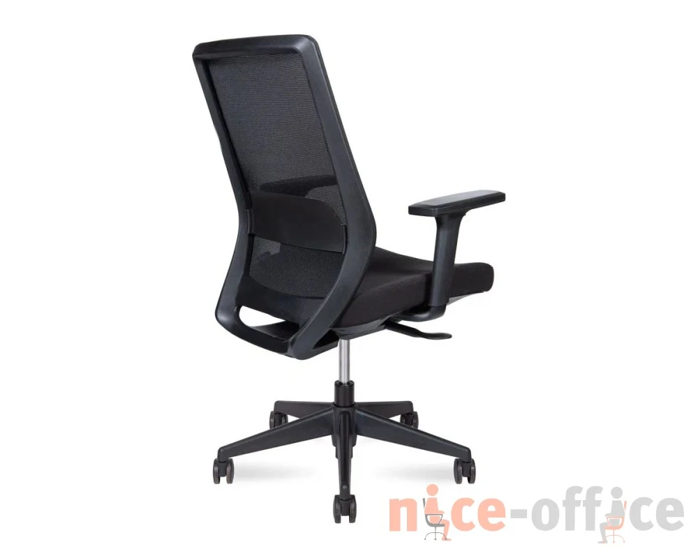 Кресло Norden Моно / Mono black LB Сетка/ Ткань, Черный