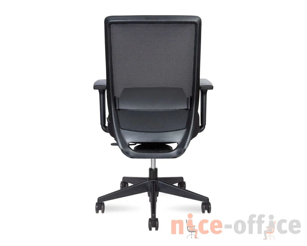 Кресло Norden Моно / Mono black LB Сетка/ Ткань, Черный
