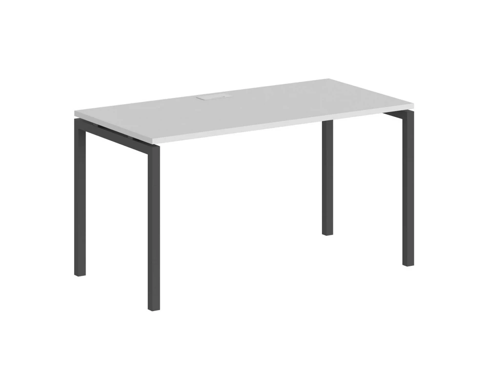 Стол 1200x700x750 профиль антрацит: 40x40 Sigma Белый