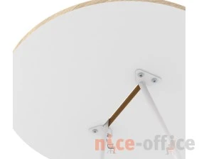 Столик журнальный SHT-CT36 Белый муар/Дуб сонома images