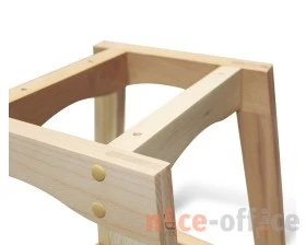 Стул барный SHT-ST29-C/S65 пепельный Ткань, Пепельный/Прозрачный лак images
