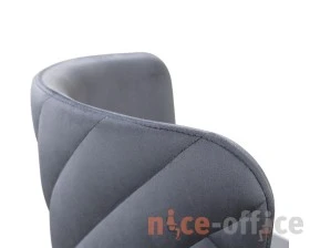 Стул полубарный SHT-ST36-3/S80-1 Велюр, Нейтральный серый/Прозрачный лак/Черный images