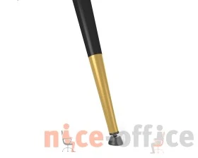 Стул полубарный SHT-ST36/S148-1 Ткань, Бежевый/Черный муар/Золото images