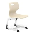 Бежевый/Белый муар