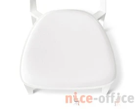 Стул SHT-S111-CN1 с мягкой подушкой из кож.зама Пластик/Экокожа, Белый/Белый images