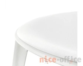 Стул SHT-S111-CN1 с мягкой подушкой из кож.зама Пластик/Экокожа, Белый/Белый images