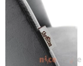 Стул SHT-ST35-1/S38 Велюр, Угольно-серый/Черный муар images