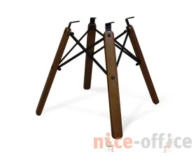 Стул SHT-ST36-1/S70 Велюр, Тихий океан/Темный орех/Черный муар images