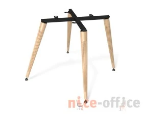 Стул SHT-ST38/S95-WH-1 Велюр, Ночное затмение/Прозрачный лак/Черный муар images