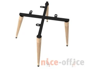 Стул SHT-ST38/S95-WH-1 Велюр, Ночное затмение/Прозрачный лак/Черный муар images