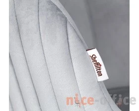 Стул SHT-ST39-1/S70 Велюр, Серое облако/Темный орех/Черный images