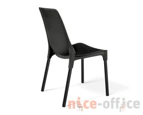 Стул SHT-ST75/S424 Пластик, Черный/Черный муар images