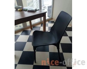 Стул SHT-ST75/S424 Пластик, Черный/Черный муар images