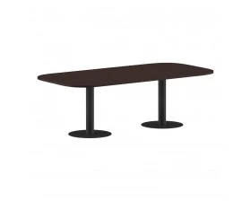 Конференц-стол на 6-8 человек овальный 2400х1200х750 Imago images