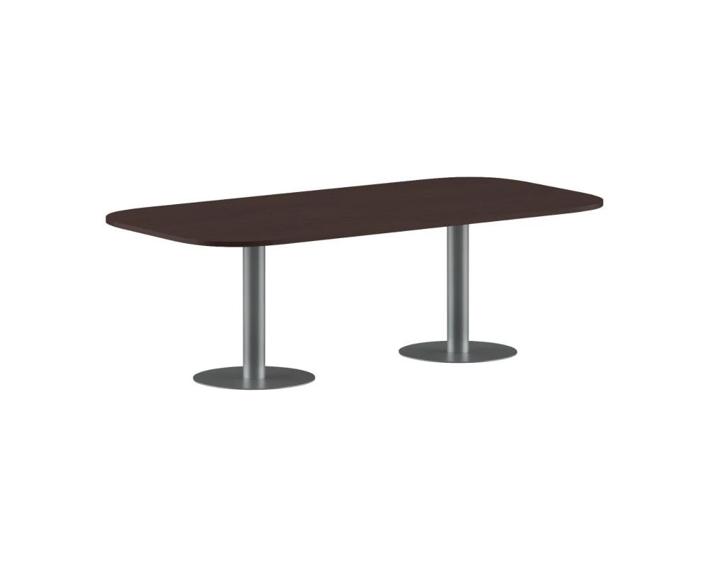 Конференц-стол на 6-8 человек овальный 2400х1200х750 Imago