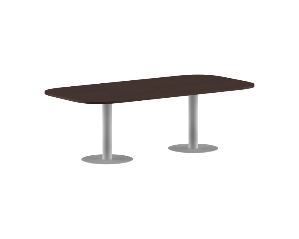 Конференц-стол на 6-8 человек овальный 2400х1200х750 Imago