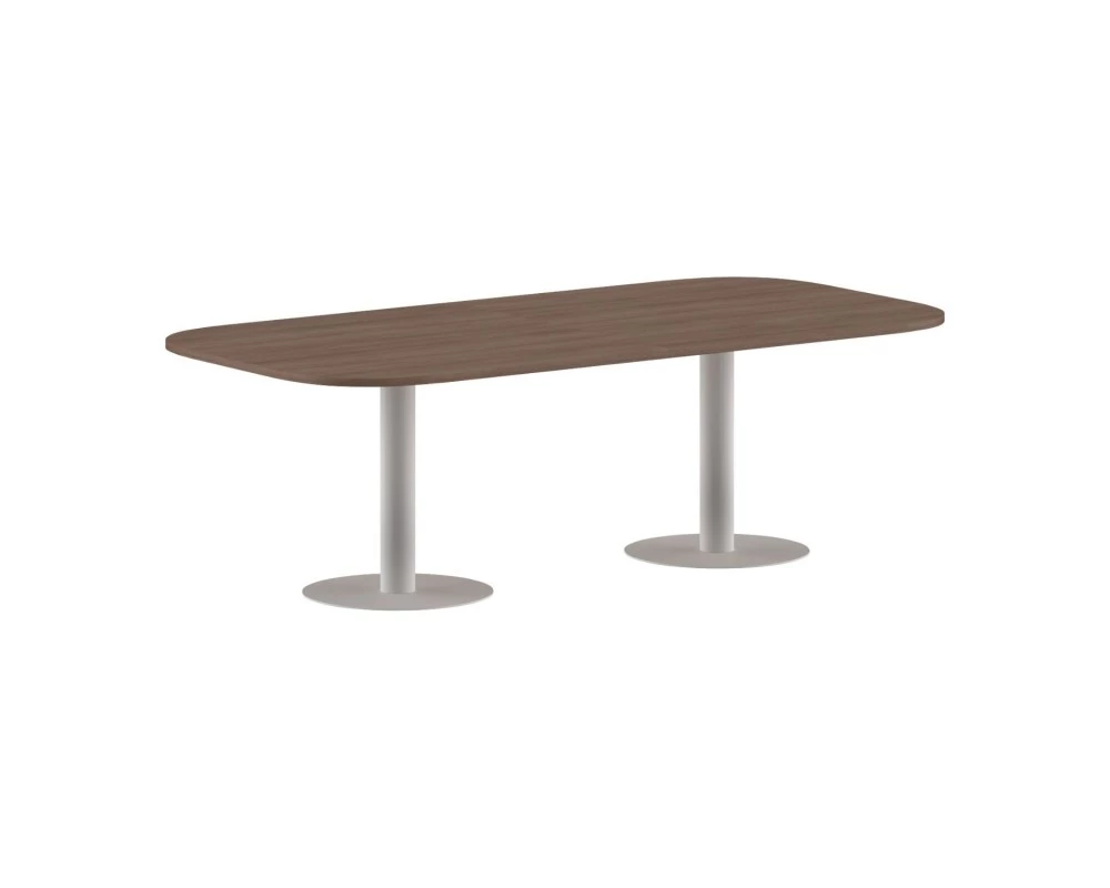 Конференц-стол на 6-8 человек овальный 2400х1200х750 Imago