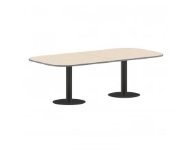 Конференц-стол на 6-8 человек овальный 2400х1200х750 Imago images