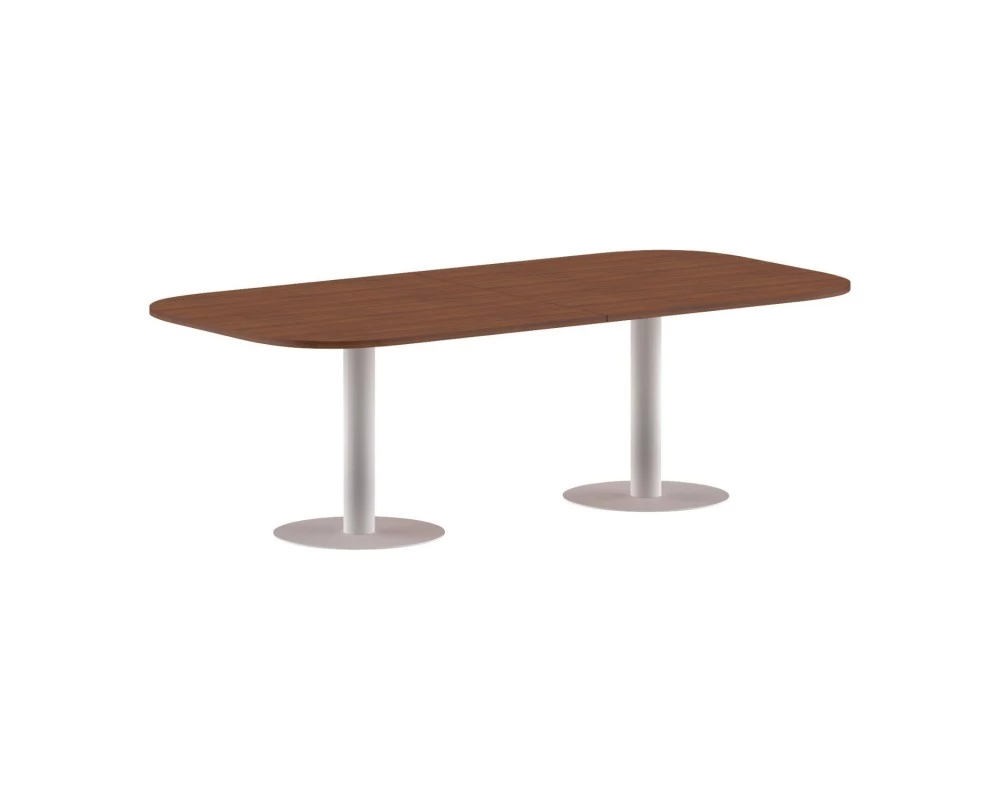Конференц-стол на 6-8 человек овальный 2400х1200х750 Imago