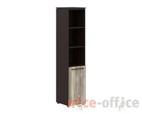 Шкаф колонка с глухой малой дверью 429х423х1956 TP images