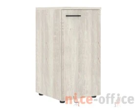 Шкаф колонка с глухой малой дверью и топом Xten images