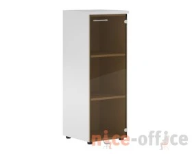 Шкаф колонка со стеклянной дверью и топом Xten images