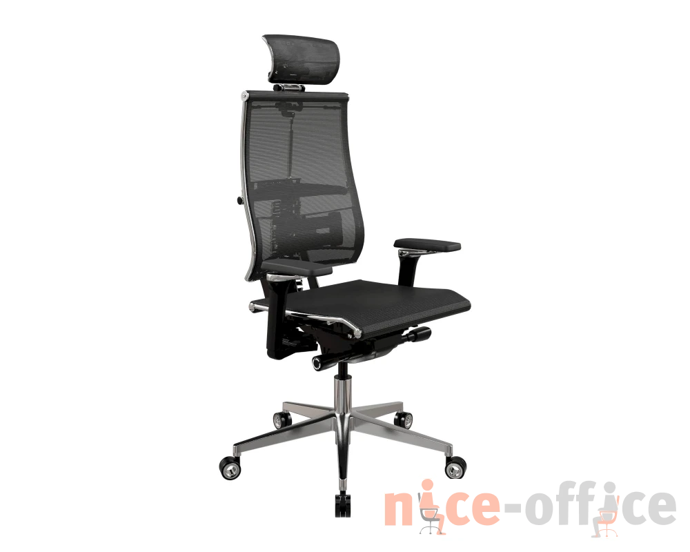 Кресло Y 4DF B2-5D - YM93 (M26.B32.G25.W04) (Черный)